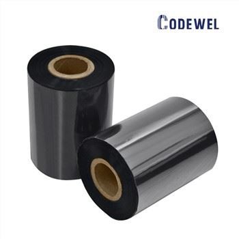 بلیک ویکس بارکوڈ ربن 110x300mm پریمیم موم ربن پرنٹر کے لیے