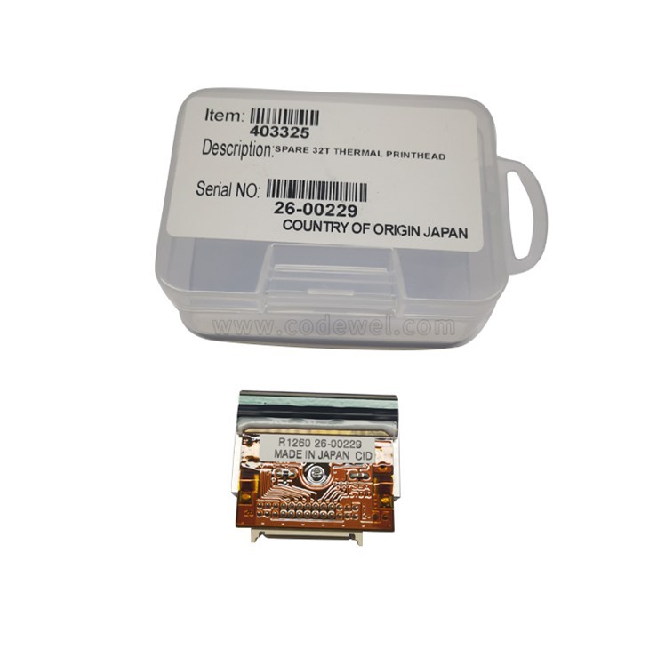 ویڈیو جیٹ کے لئے 403325 32 ملی میٹر پرنٹ ہیڈ 6210 6320 پرنٹر کے اصل اسپیئر پارٹس