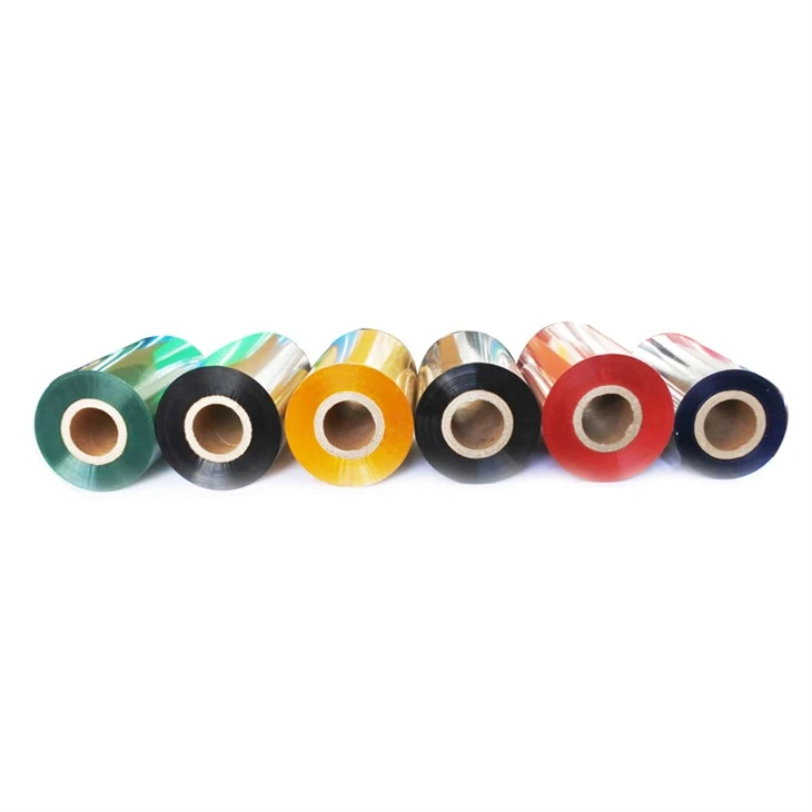 Washable Resin Ribbon Custom Width Diverse Color Thermal Transfer Ink Ribbon 200m Roll For Gift Ribbon best