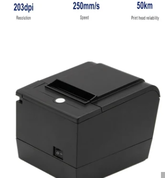 Custom Desktop WiFi USB 203dpi 3inch Receipt Paper Roll Thermal Printer